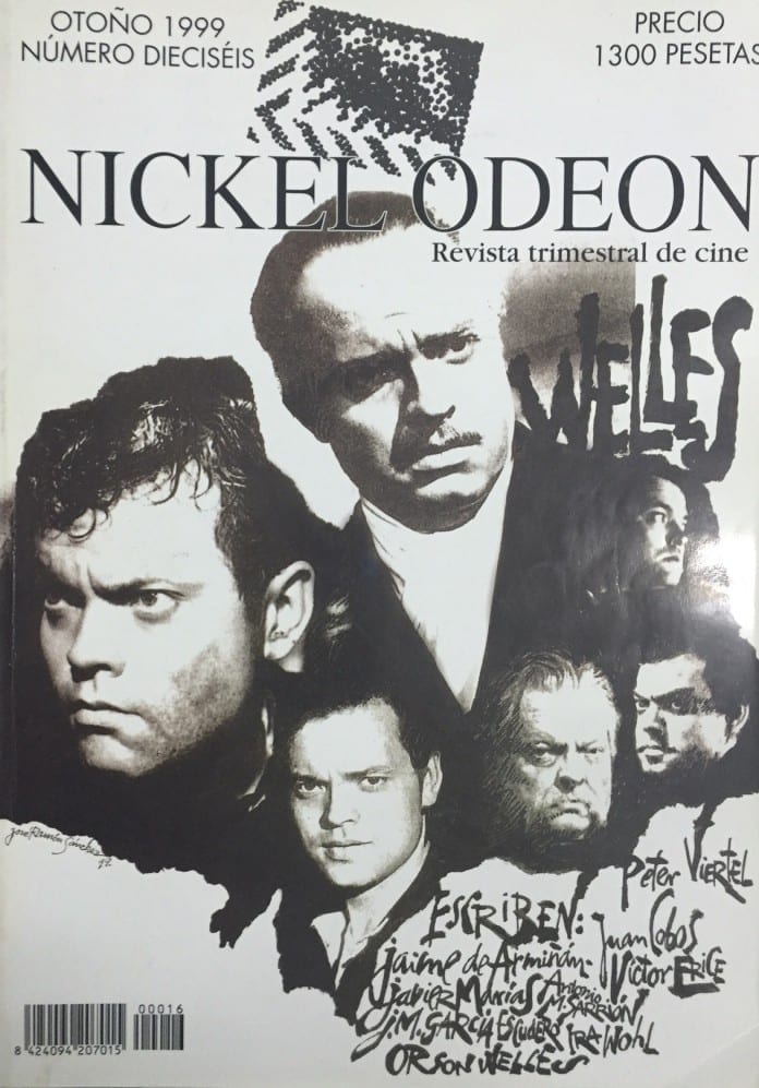 Monográfico de Orson Welles de la revista Nickel Odeon