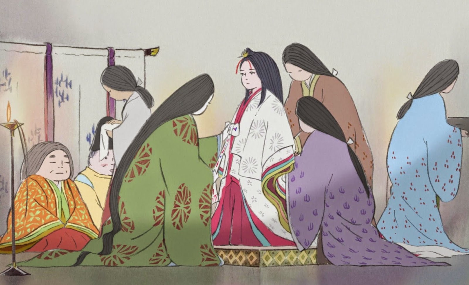 El cuento de la princesa Kaguya (Isao Takahata, 2013)