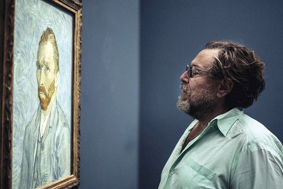 Schnabel al encuentro de la pintura de Van Gogh