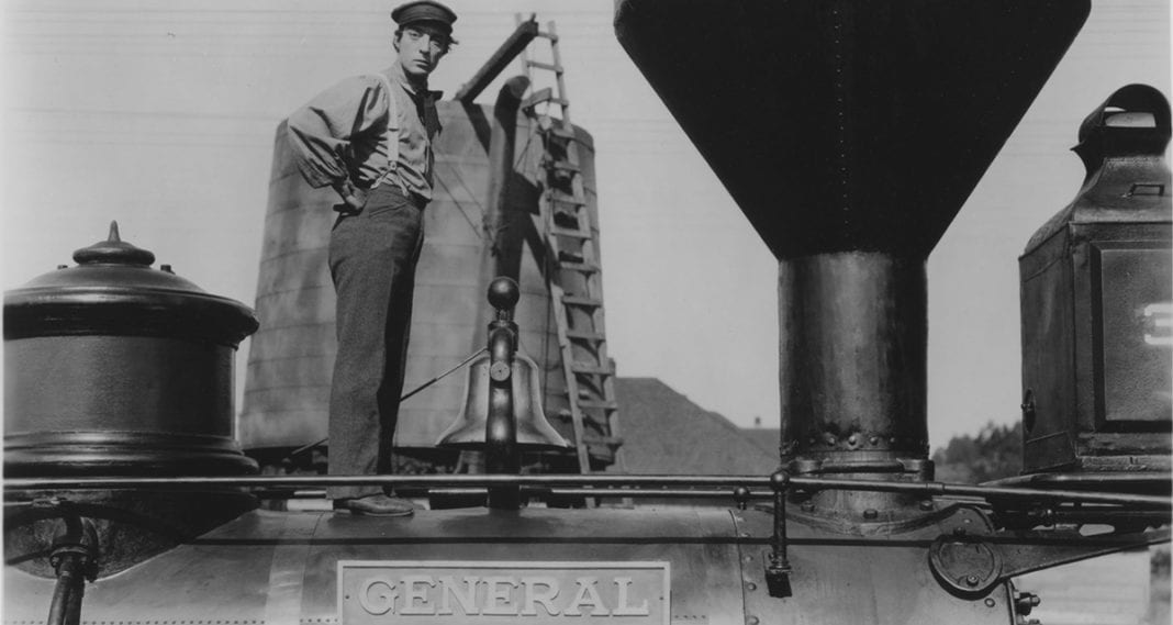 Buster Keaton en El maquinista de La General