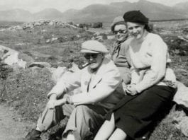 John Ford y Maureen O´Hara, en The west of Ireland
