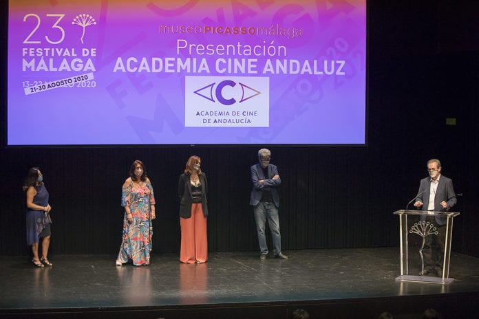 Presentación Academia del Cine de Andalucía. Eloy Muñoz Reyes