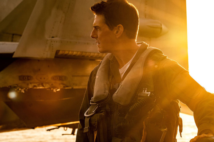 Tom Cruise en Top Gun: Maverick