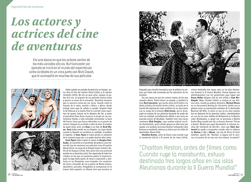 Revista FilaSiete Monográfico nº 7 - Cine de Aventuras