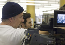 David Fincher durante el rodaje de Zodiac (2007)